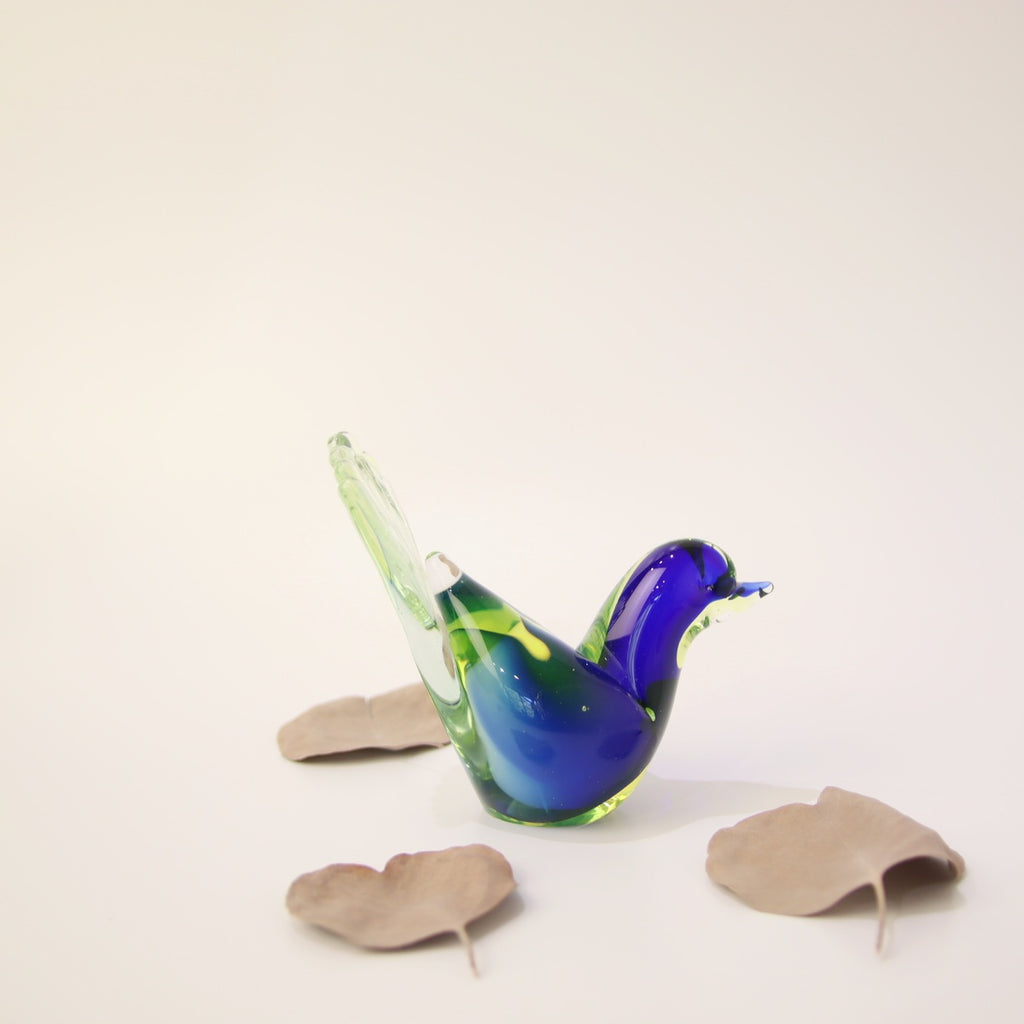 PUTURU(Takamura Glass Works)ガラスの鳥 バード - インテリア小物