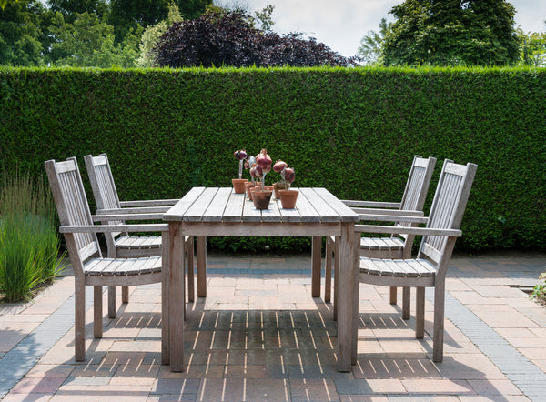 Windschutz-Idee für die Terrasse – Hecken