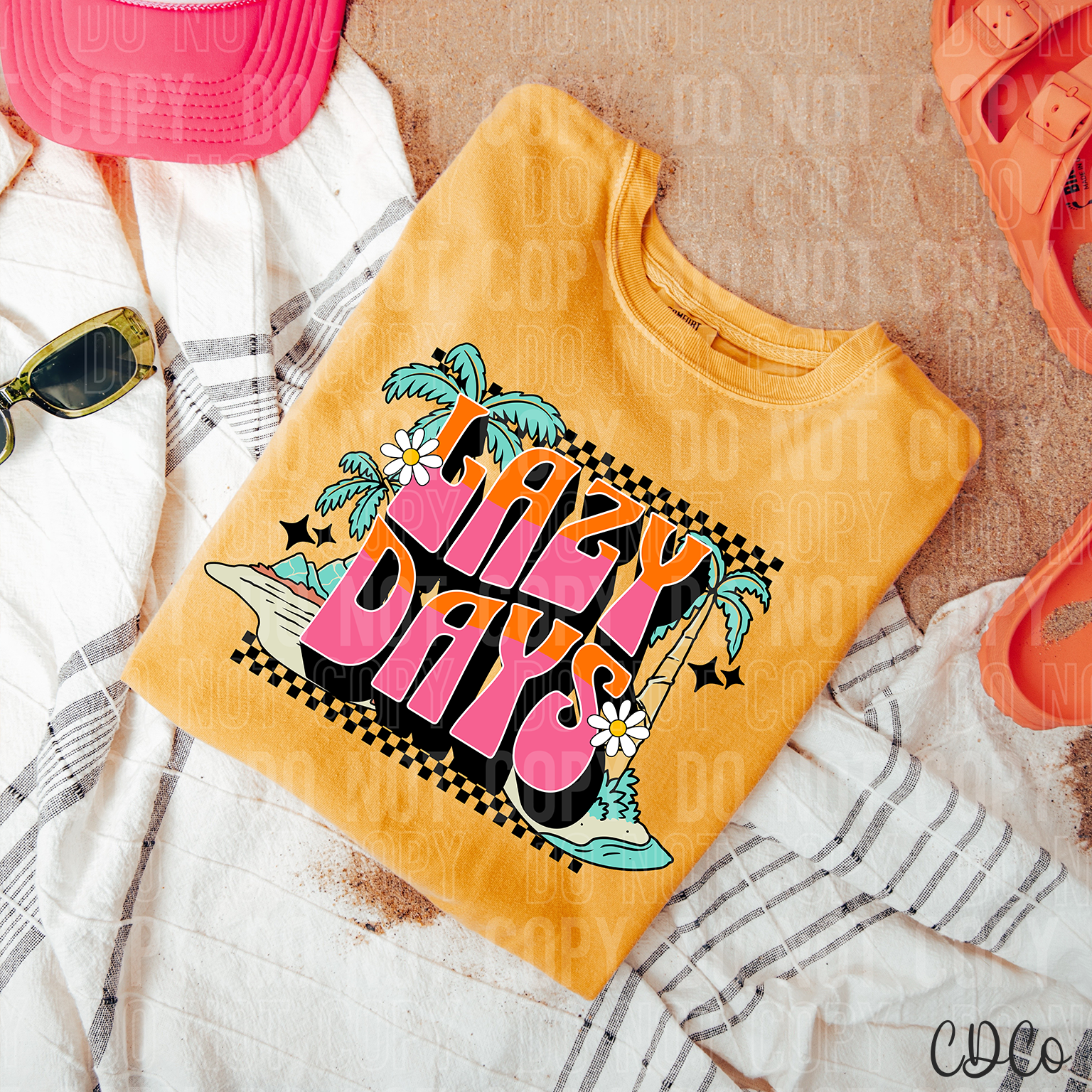 Lazy Days Summer 3833 DTF