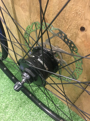 dynamo hub wheel 700c disc