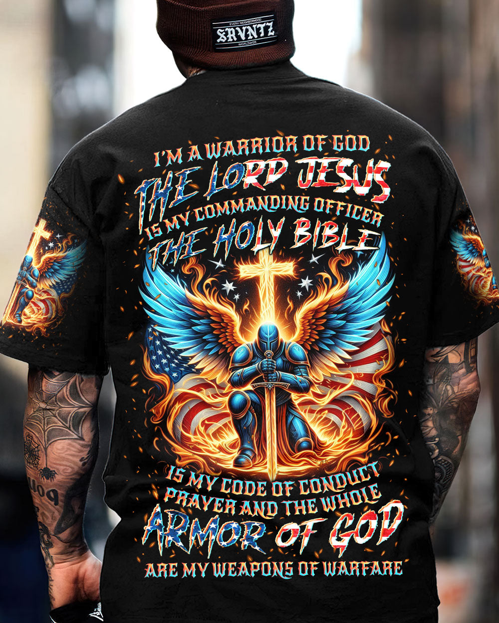 I'm A Warrior Of God Men's All Over Print Shirt - Yhln2705243