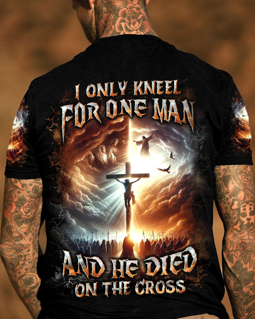 I Only Kneel For One Man Men's All Over Print Shirt - Yhln2404241