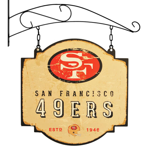 San Francisco 49ers Winning Streak Retro 1968 Tavern Pub Bar Sign (16x16)