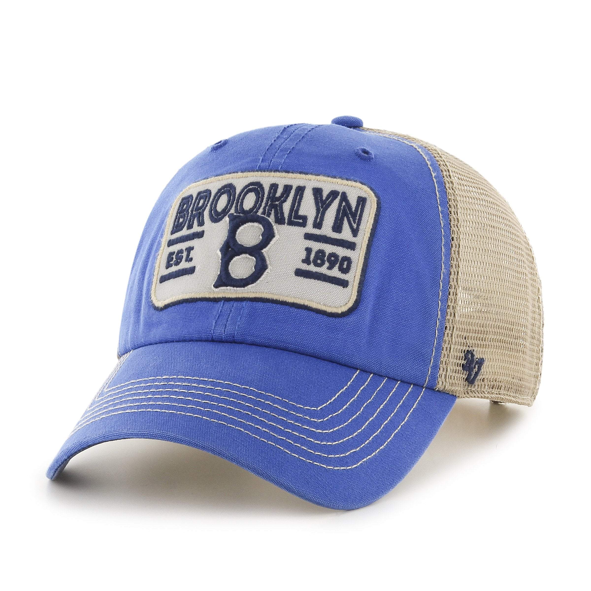 brooklyn dodgers mesh hat