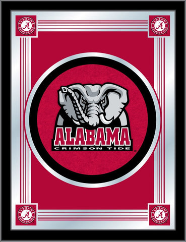 Alabama Crimson Tide Holland Bar Stool Co Elephant Logo Mirror 17 X 22