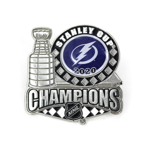 Tampa Bay Lightning Nhl Stanley Cup Champions Aminco Trophy Lapel Pin Sporting Up