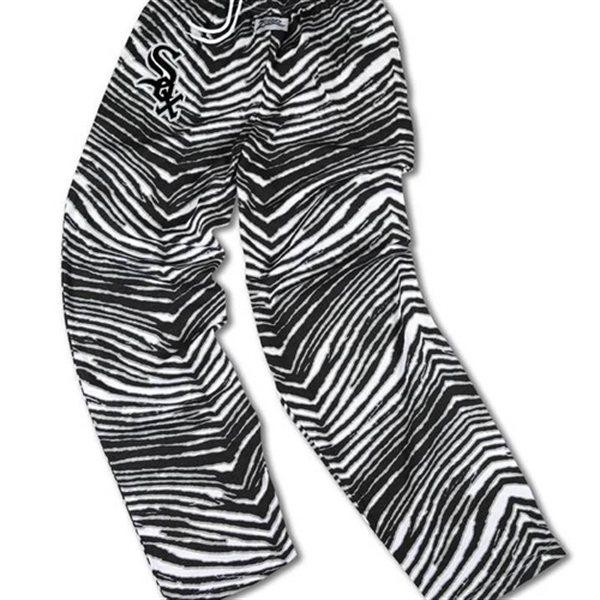 Chicago White Sox ZUBAZ Black White Vintage Style Zebra Pants | Sporting Up