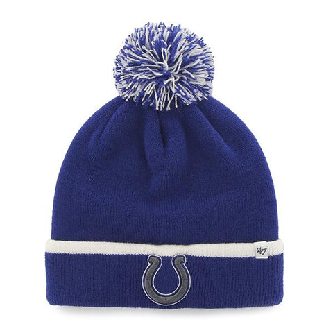 Indianapolis Colts On Field 19 Sport Knit Blue/White Pom