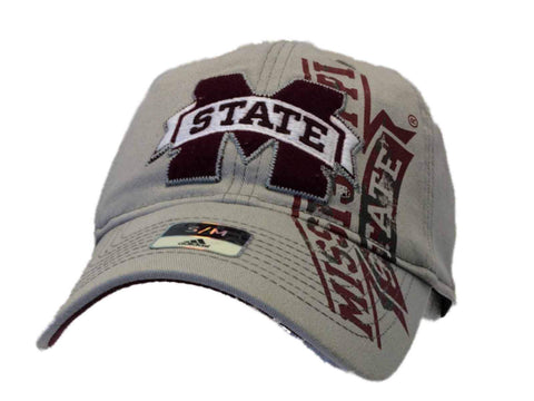 mississippi state adidas fitted baseball hat