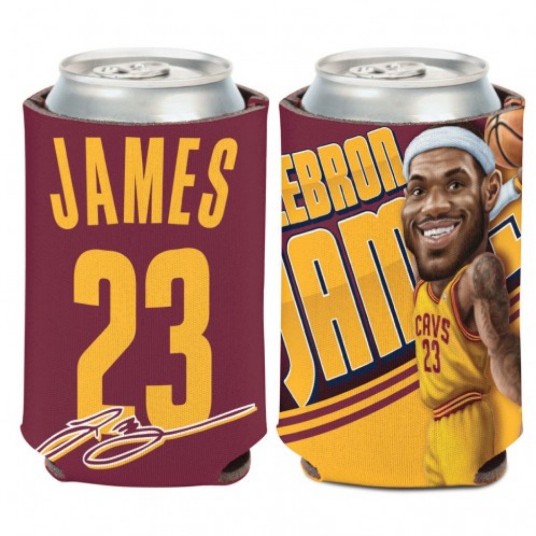 Camiseta LeBron James #23 Cleveland Cavaliers 17/18 Rojo