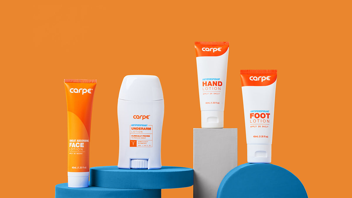 Carpe® - Antiperspirant for Sweaty Underarms, Hands, Feet & More