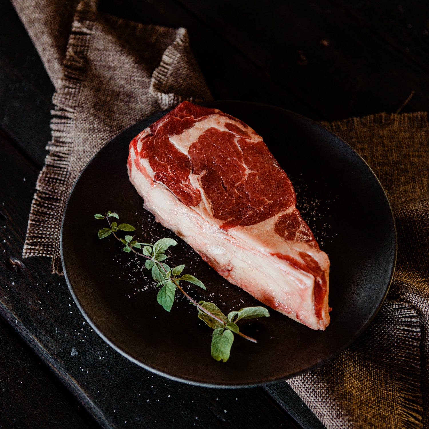 Organic Grass Fed Ribeye Steak Alderspring Ranch Provisions 