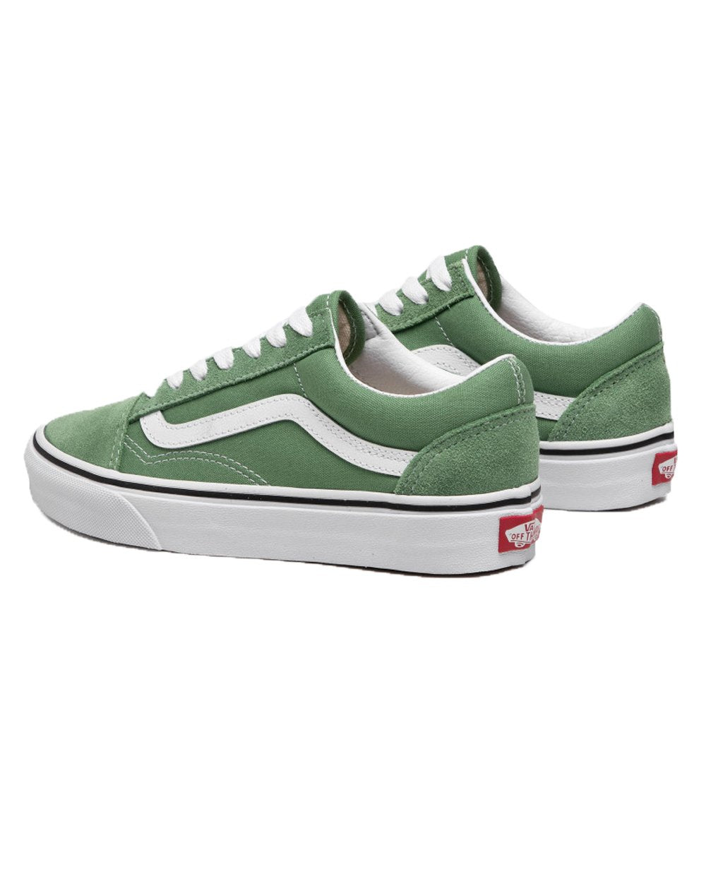 Vans Old Skool Verdes com Risca Branca 