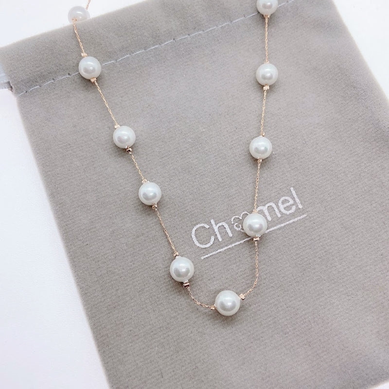 pearl chain pendant