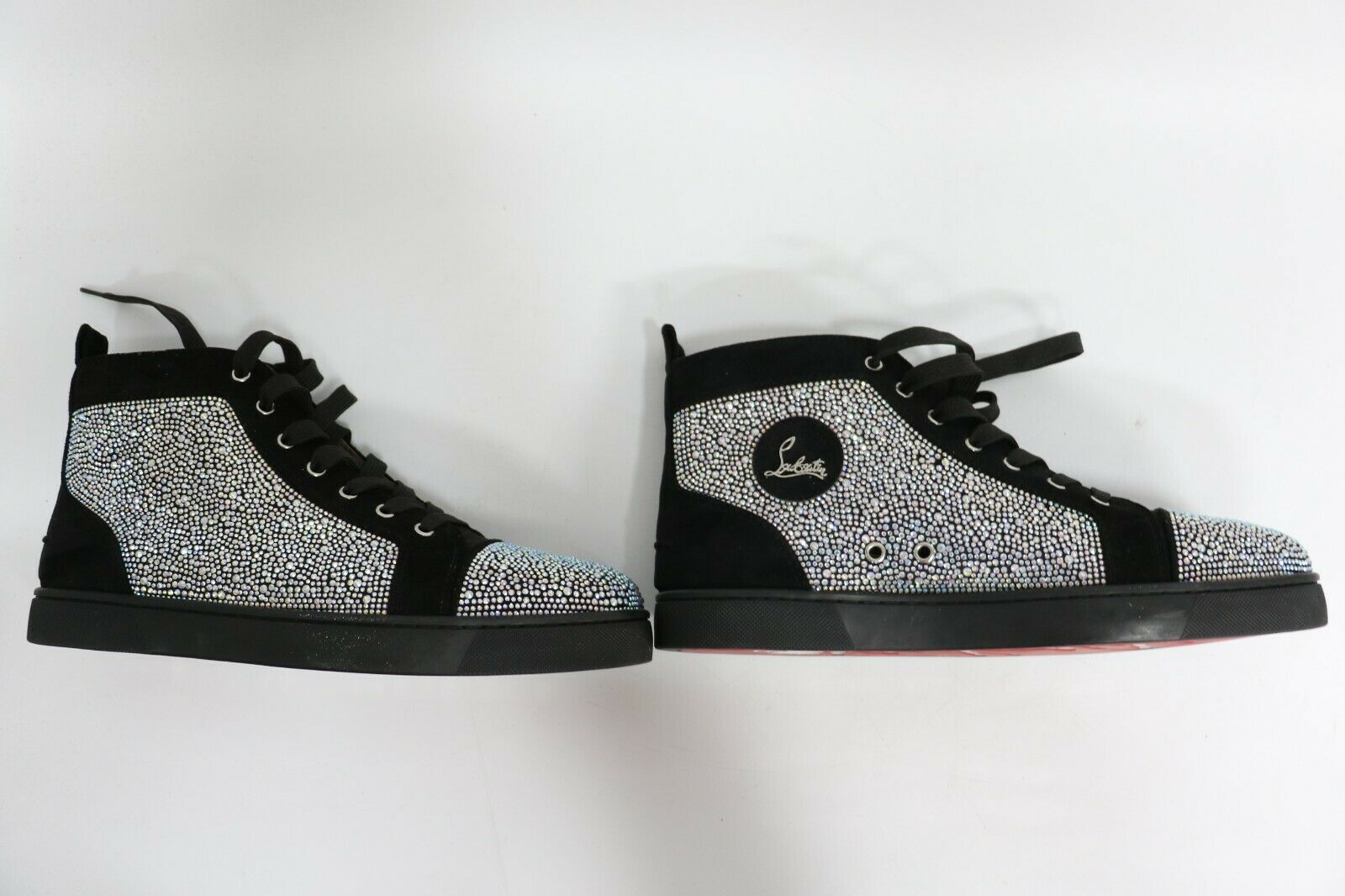 Christian Louboutin: Mens Strass Shoes Swarovski | Red Sole | Size US ...