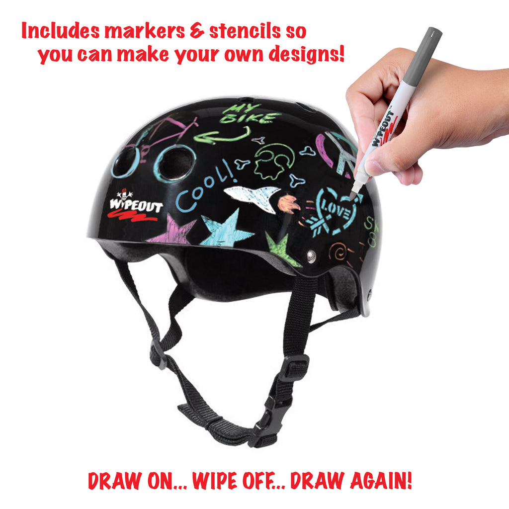 wipeout kids helmet