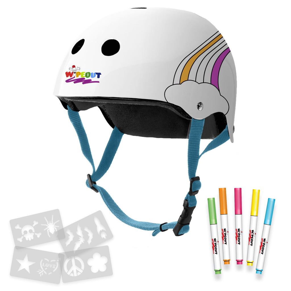 wipeout dry erase helmet teal