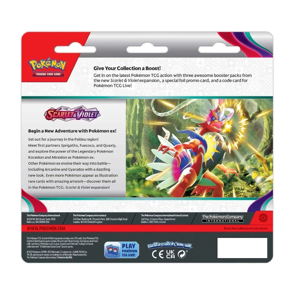 Pokémon Sortido Cartas Pokémon TCG Premium Checklane Scarlet