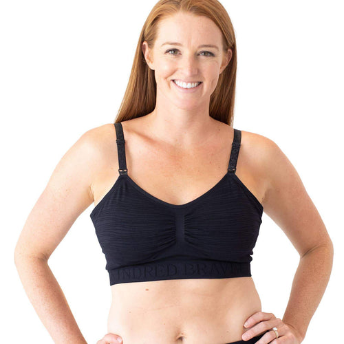 Minimalist Hands-Free Pumping & Nursing Plunge Bra - Busty – The