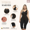 Colombian Shapewear Knee Lenght with Built-in bra for Women Sonryse 010ZL