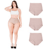 3-Pack Tummy Control Mid Rise Shapewear Panties Fajas Colombianas Sonryse SP620NC