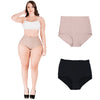 2-Pack Tummy Control Mid Rise Shapewear Panties Fajas Colombianas Sonryse SP620NC