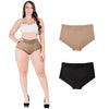 2-Pack Panties Tummy Control High Waisted Shapewear Fajas Colombianas Sonryse SP645NC