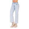 High Rise Wide Leg Bootcut Colombian Jeans with Removable Pads LOWLA 212726