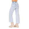 High Rise Wide Leg Bootcut Colombian Jeans with Removable Pads LOWLA 212726