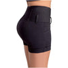Colombian High Waisted Short with Internal Girdle for Women Lowla 238289-1-Fajas Colombianas Shop