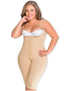 Colombian Postpartum Tummy Control Capri Bodysuit Fajas M&D 0078-5-Fajas Colombianas Shop