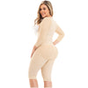 Fajas Colombianas Post Surgery Capri Full Body Shaper with Sleeves Stage 1 MYD04474