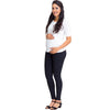 Maternity Skinny Jeans with Baby Elastic Band Lowla M219900-2-Fajas Colombianas Shop