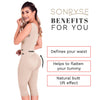 Colombian Full Body Shaper for Post Surgery with Built-in Bra Sonryse 052BF - Fajas Colombianas Shop
