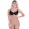 Open Bust Shapewear Short Bodysuit Post Surgery & Postpartum Fajas Colombianas Sonryse 068BF