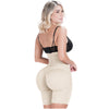 Pantalones cortos de cintura alta para levantamiento de glúteos Fajas Colombianas de Mujer Sonryse 073ZF