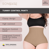 2-Pack High Waisted Tummy Control Panties Fajas Colombianas Sonryse SP607NC