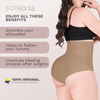 2-Pack High Waisted Tummy Control Panties Fajas Colombianas Sonryse SP607NC
