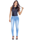 Skinny Colombian Butt Lifting Jeans with Removable Pads Lowla JE217988-1-Fajas Colombianas Shop