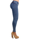 Skinny Colombian Butt Lifting Jeans with Removable Pads Lowla JE217988-2-Fajas Colombianas Shop