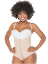 Strapless Tummy Control Butt Lifter Panty Bodysuit Fajas Salome 418-1-Fajas Colombianas Shop