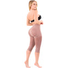 Tummy Control Butt Lifting High Waisted Shapewear Capri LT.Rose 21993-24-Fajas Colombianas Shop