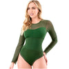 Tummy Control Slimming Bodysuit with Sleeves Laty Rose 20831-10-Fajas Colombianas Shop