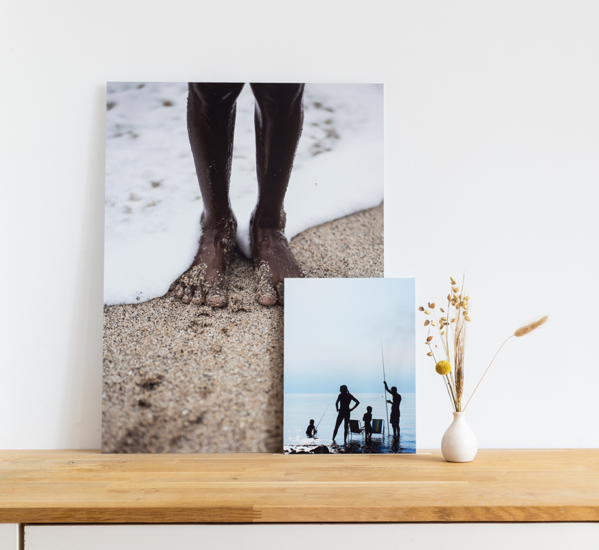 Fotoprints: aluminium 45×60 cm | 21×28 cm