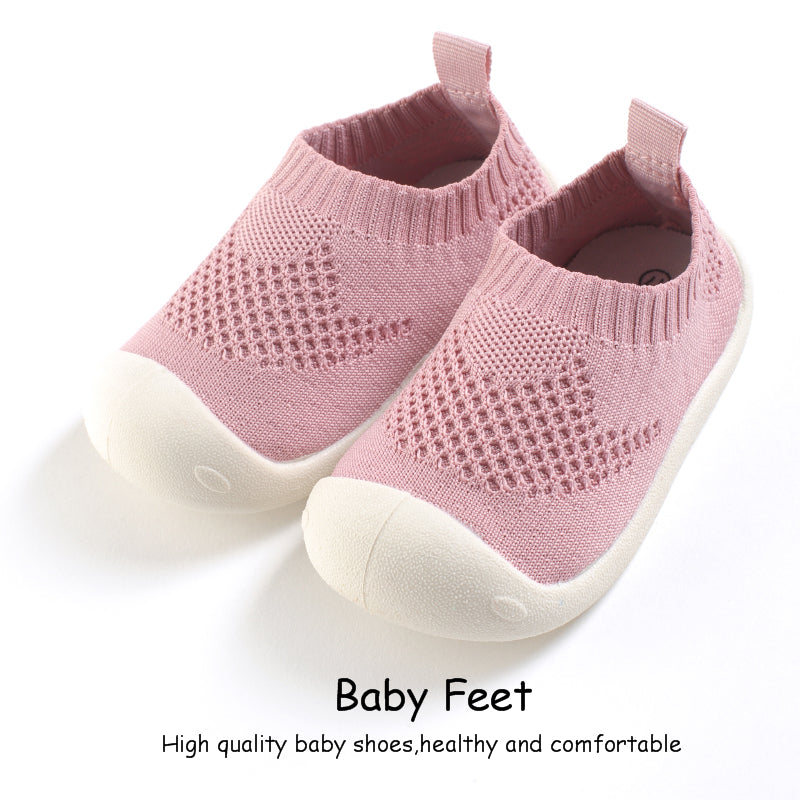 pink baby shoe