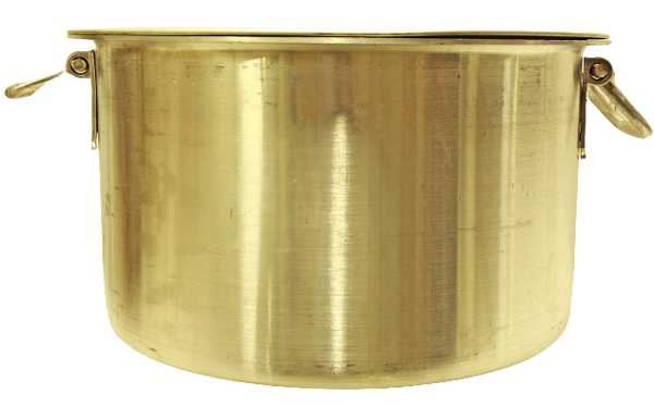 Large Aluminum Cooking Stock Pot (Patila) w/ Lid for Catering