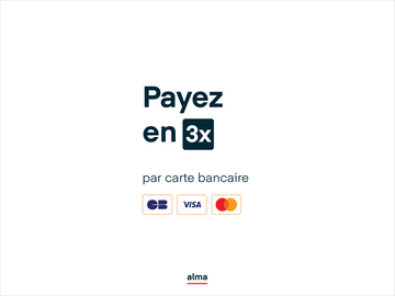 Le paiement en 10 fois sans frais est offert!