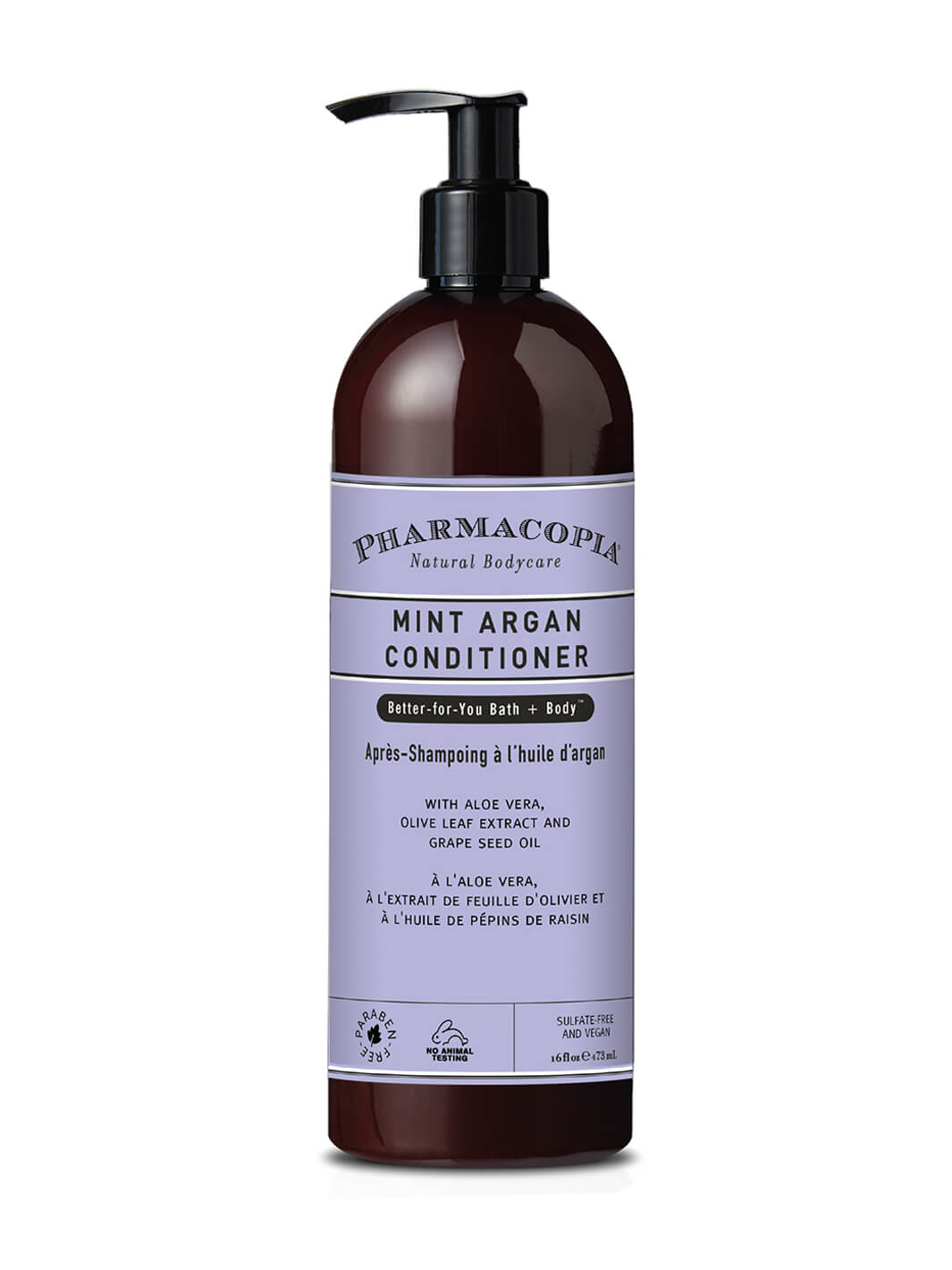 Mint Argan Shampoo 16oz – Pharmacopia Natural