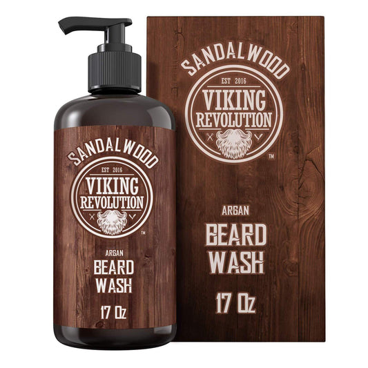 Viking Revolution Beard Oil for Men Unscented - All Natural Argan & Jo –  BABACLICK