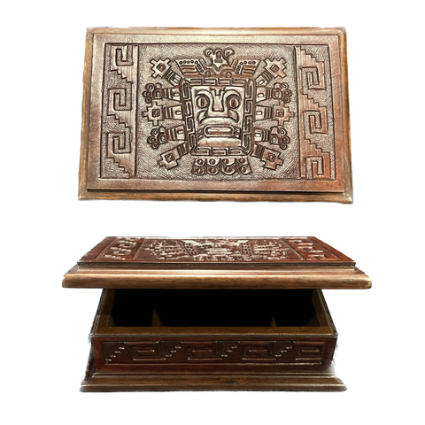 Inca Dios del sol Jewelry Box